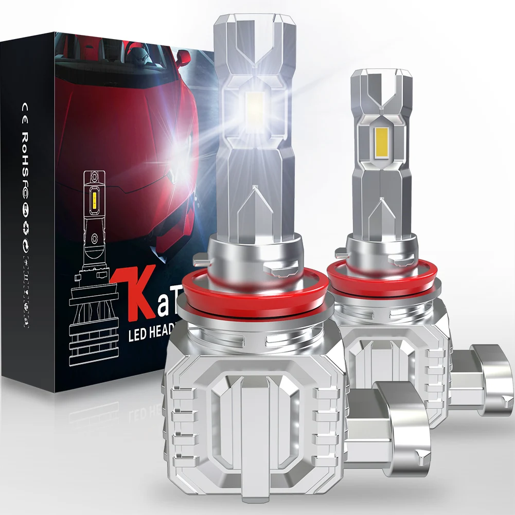 

2x H11 H8 H9 H16JP LED Canbus Headlight Bulbs 20000Lm 6500K White Auto Light For Mitsubishi Nissan Toyota Lada Honda Lexus Mazda