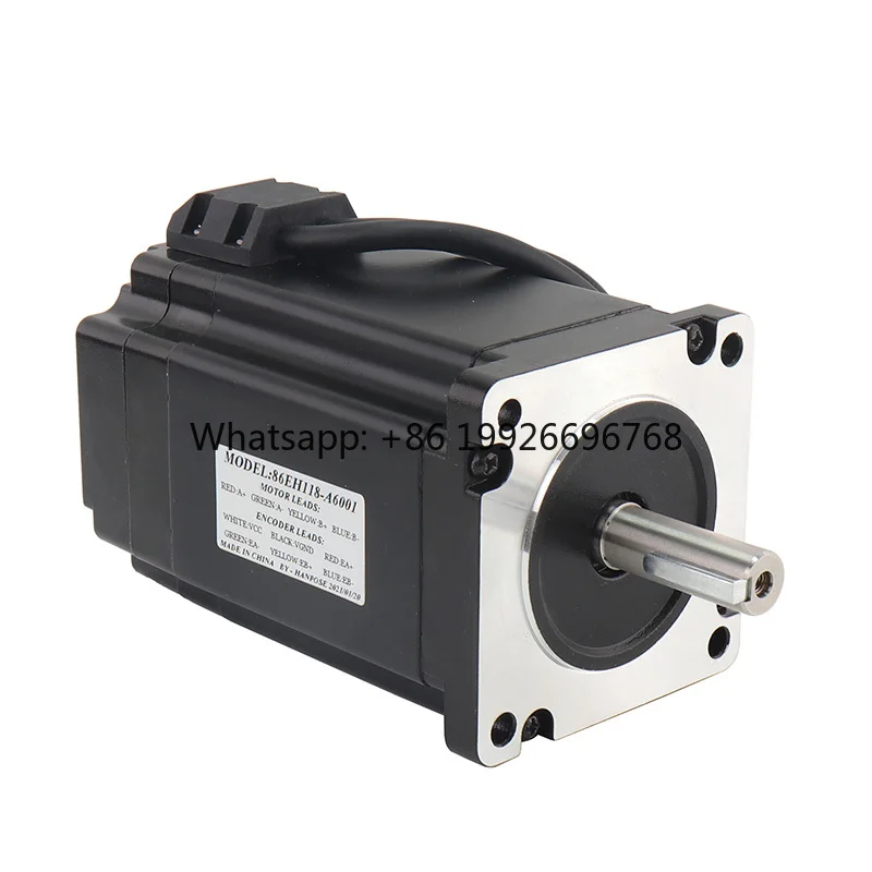 Cnc Stepper Motor 8.0N.m 6.0A 86EH118 Nema 34 Stepper Motor for Drawing Instrument 86 Closed Loop Stepper Motor