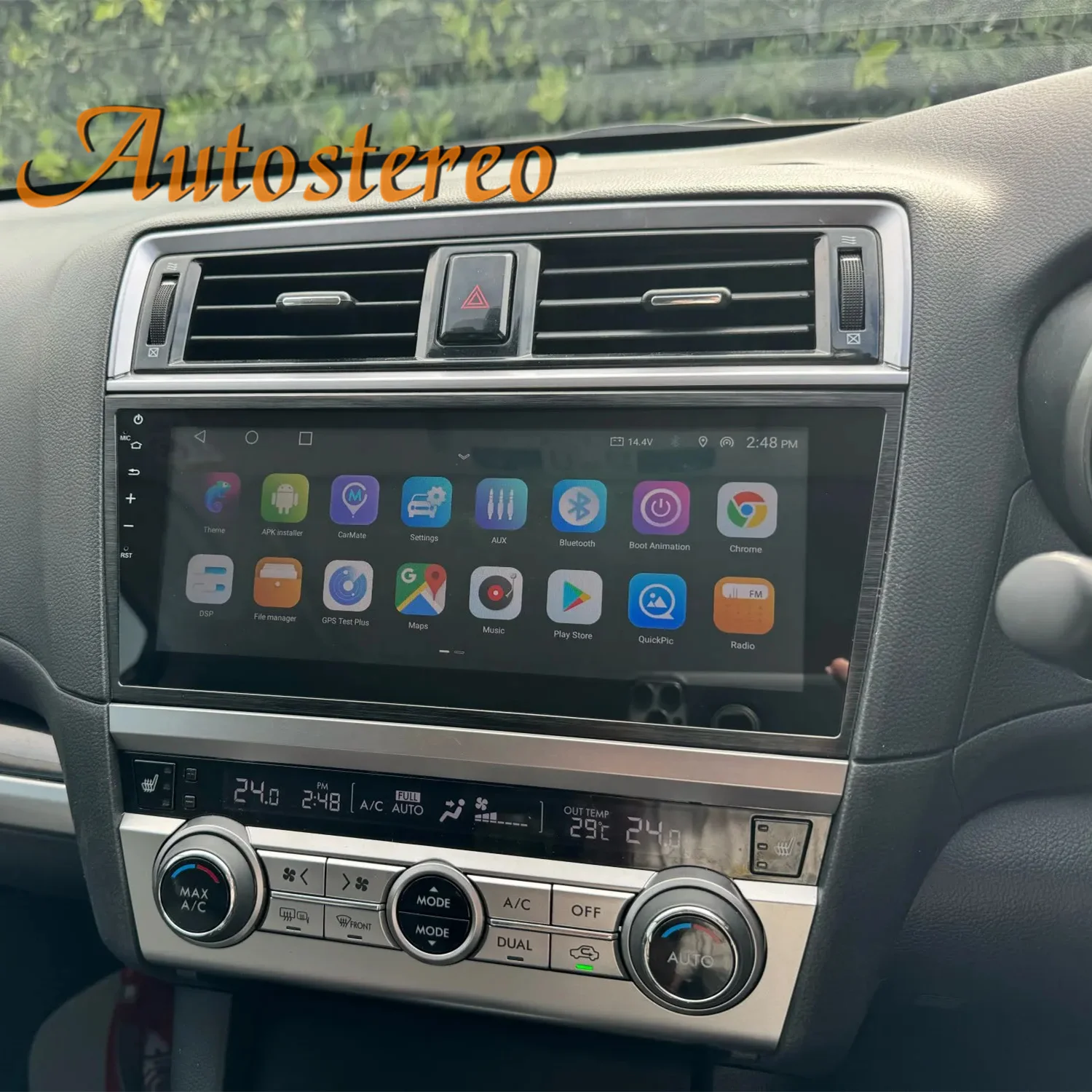 Carplay For Subaru Outback 2015-2019 Android 13.0 Carplay Car Radio GPS Navigation Auto Stereo Head Unit Multimedia Player Navi