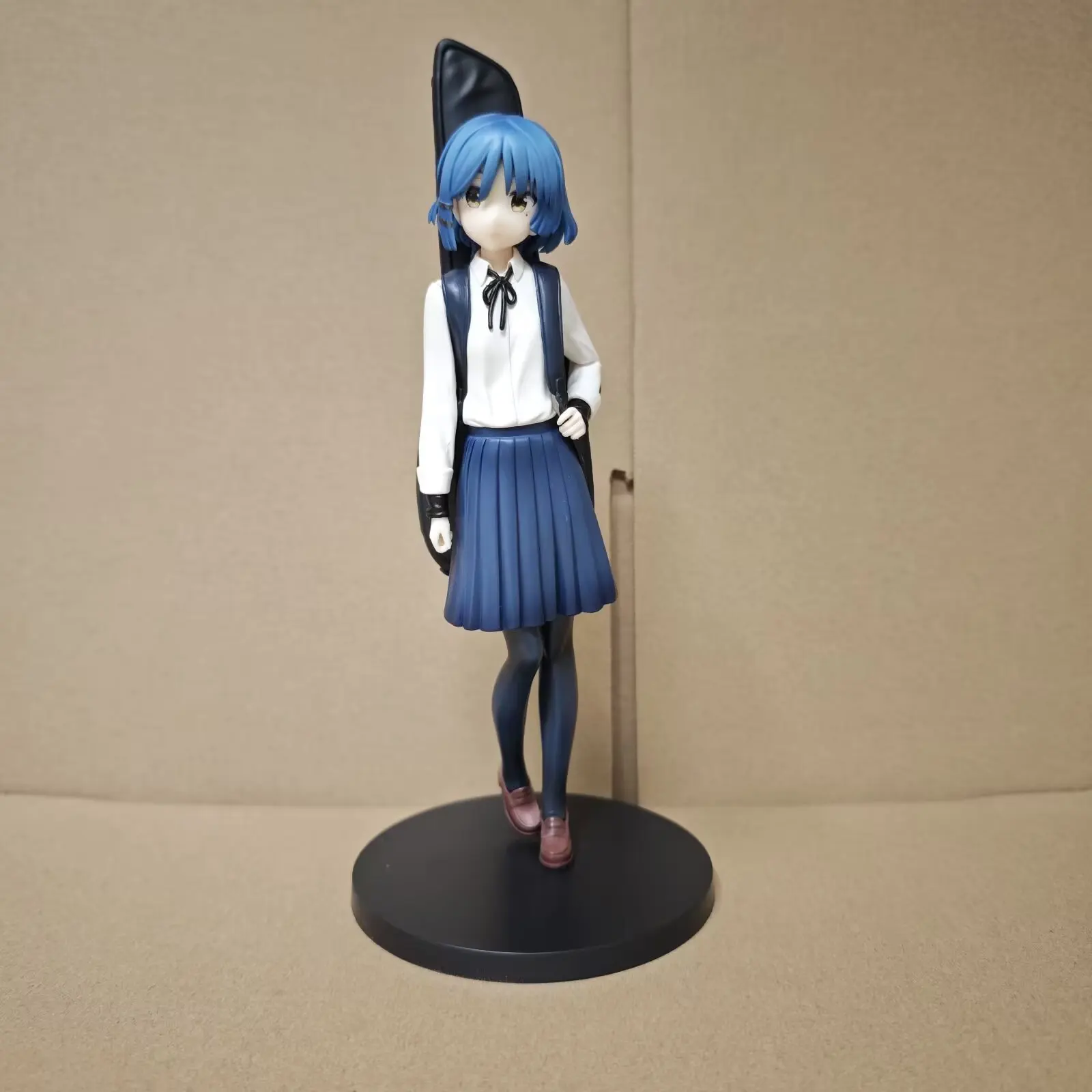 애니메이션 Lonely Rock 학교 유니폼 야마다 료스케 기타 소녀 PVC 피규어 컬렉션 모델 장난감 새해 크리스마스 선물 25cm