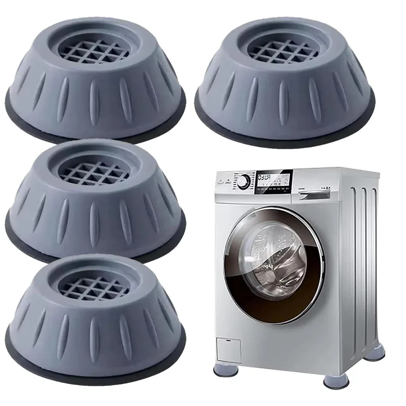 2/6/12pcs Anti Slip Bracket, Anti Vibration Washing Machine Foot Pad, Silent Rubber Refrigerator Base, Furniture Armrest Bracket
