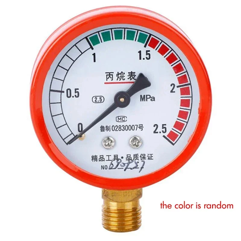 Propane Dial Pressure Gauge Propane Regulator Welding Gas Gauges,0-2.5MPA,0-0.25MPA,Pressure Reducing Valve Gas Flowmeter пропан