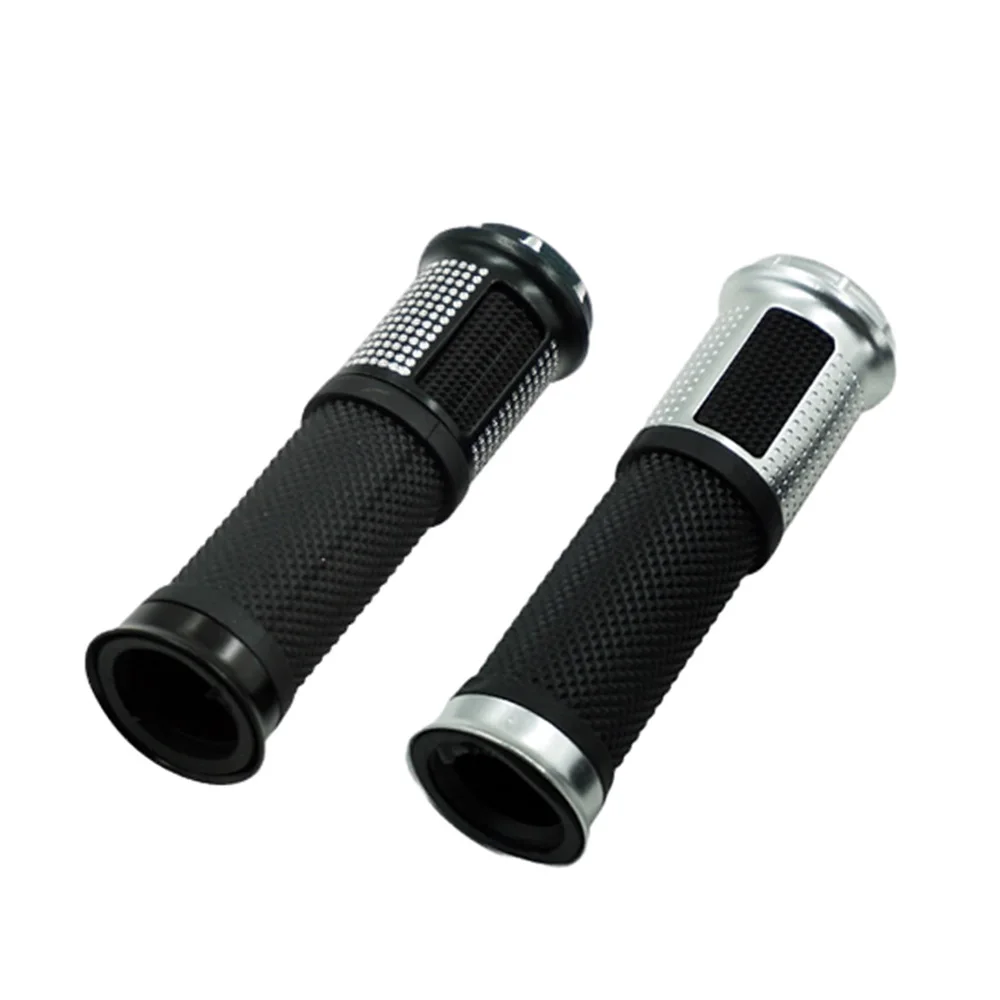 2pcs 22mm 25mm Motorcycle Handle Grip Handlebar Grips Universal For Yamaha