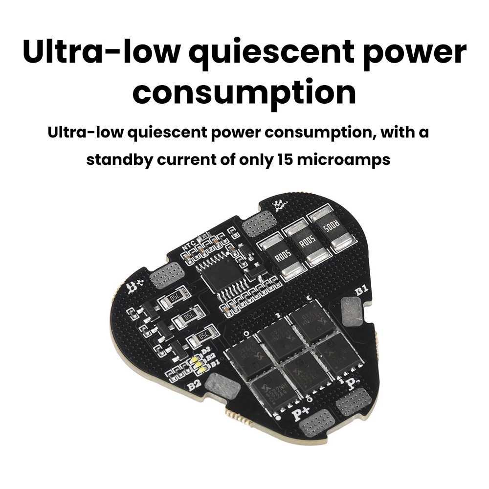 3S 60A/110A BMS Lithium-Batterie-Schutzplatine mit Ausgleichsfunktion 15μA Niedriger Stromverbrauch – Detail 7
