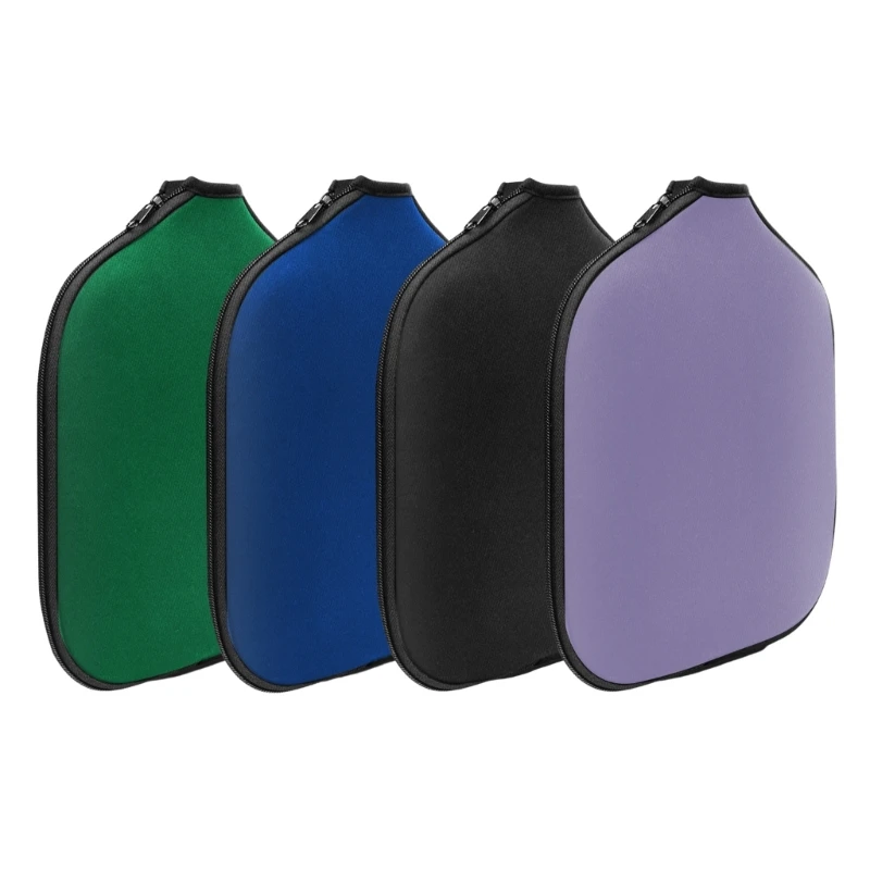 Neoprene Paddle Cover Paddle Storage Bag for Standard Pickball Paddle Pickleballs Racket Sleeve Pickleballs Paddle Cover