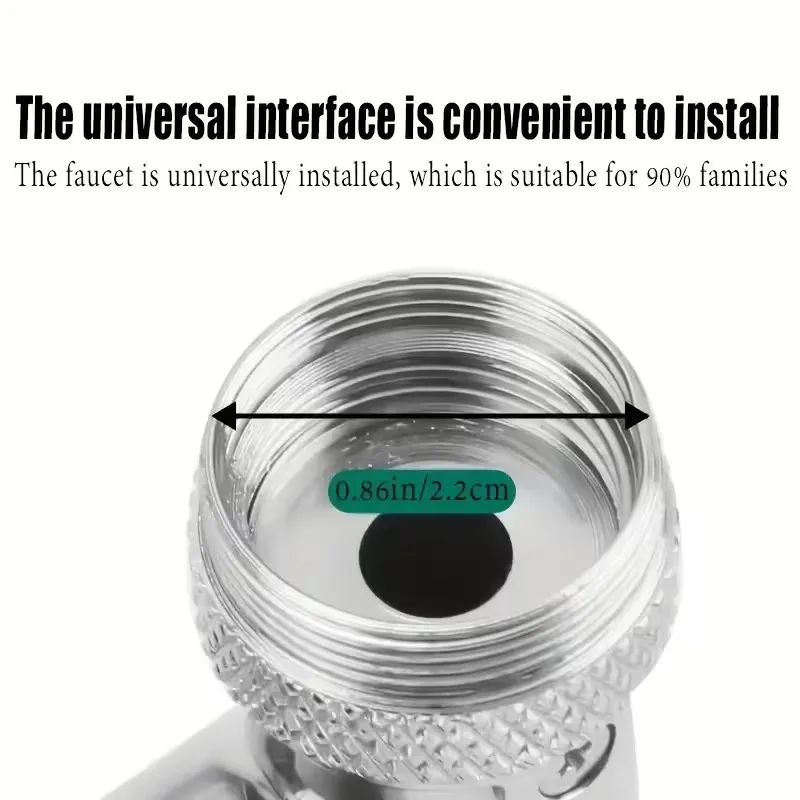 

Насадка-распылитель для кухонного смесителя: Вращающаяся насадка-водопад для экономии воды, аэратор для смесителя, аксессуары для кухонной раковины