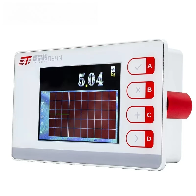 

Torque Force Gauge Digital instrument Display Control Power indior Rotary Speed Measuring Dynamometer RS485 English Version