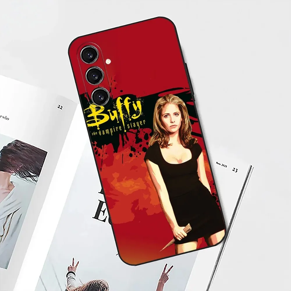 B-Buffy the Vampire Slayer  Phone Case For Samsung Galaxy A13,21s,22,31,32,52,53,71,80,91 Black Soft Cover image 4
