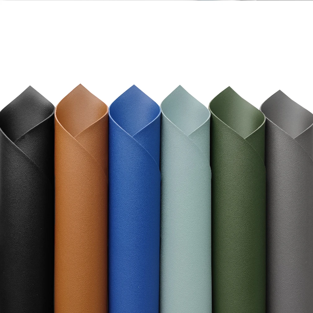 Faux Leahter Sheet 1.7mm Double Sided Thick PU Synthetic Fabric For Leather Sofa Car Earring Jewlery Making DIY Project