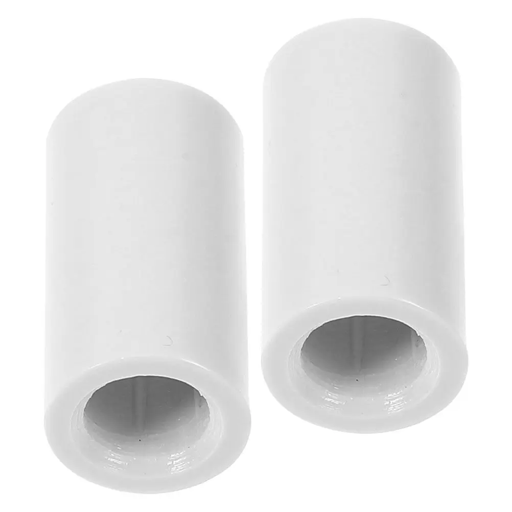 

2Pcs Plastic Pool Cue Ferrules Replacement Billiard Cue Parts for Snooker Nine-Ball Games Better Accuracy