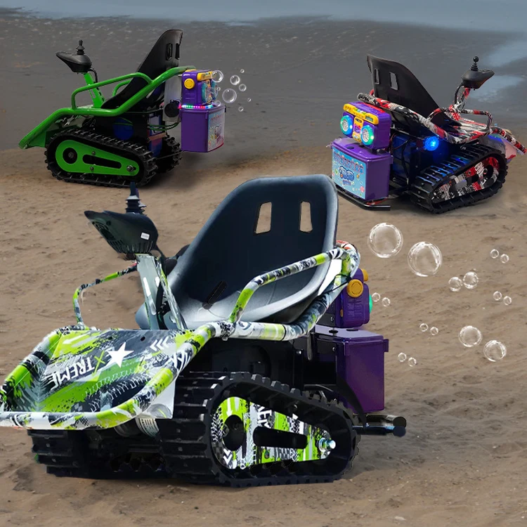 All-terrain Scenic Area Childhood Adventures Children's Leisure Entertainment Ride-on Kart Electric Beach Off-Road Small Tank