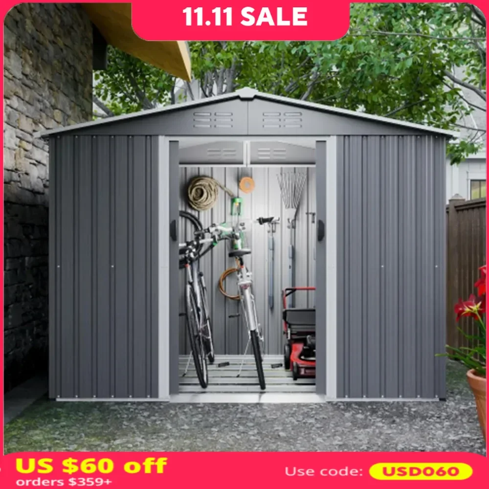 Metal Storage Shed,Assembly Activity Storage Room,self-Built Simple Mobile Home,Detachable Temporary Room,Garden Iron Tool Room