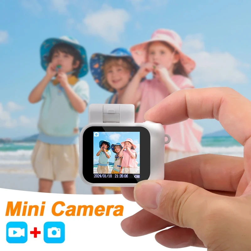 A73E-Monoreflexes Style Mini Camera HD1080P CMOS With LCD Screen Flash Lamp And Battery Dock Portable Video Recorder DV