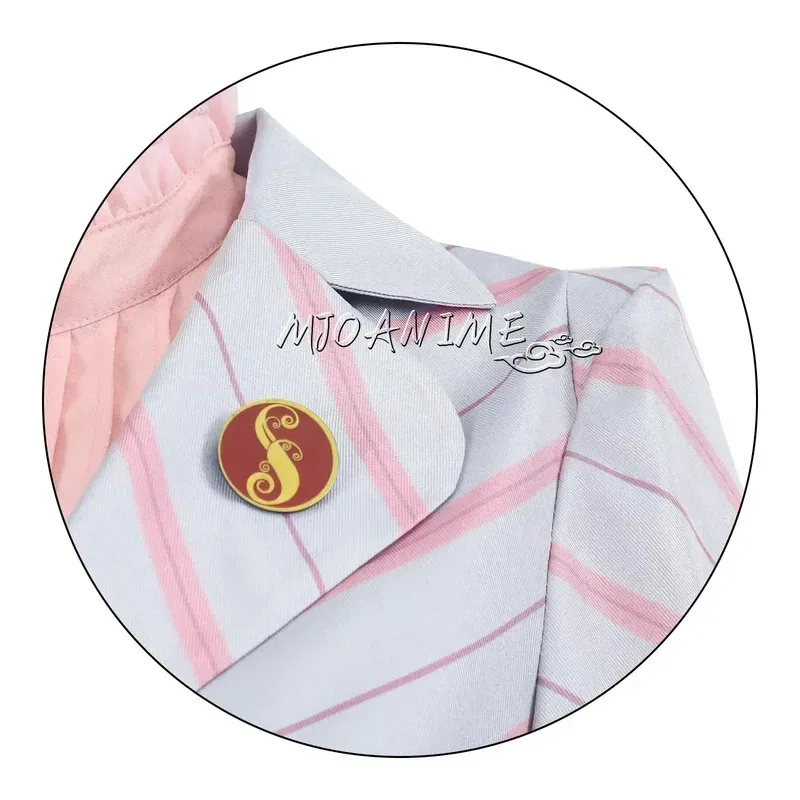 

Wicked Cosplay Witches Costumes Glinda Elphaba Clothes Gotic Movie Party Role-playing Pink Suit Black Dress Robe Hat 2024 a;k6;8