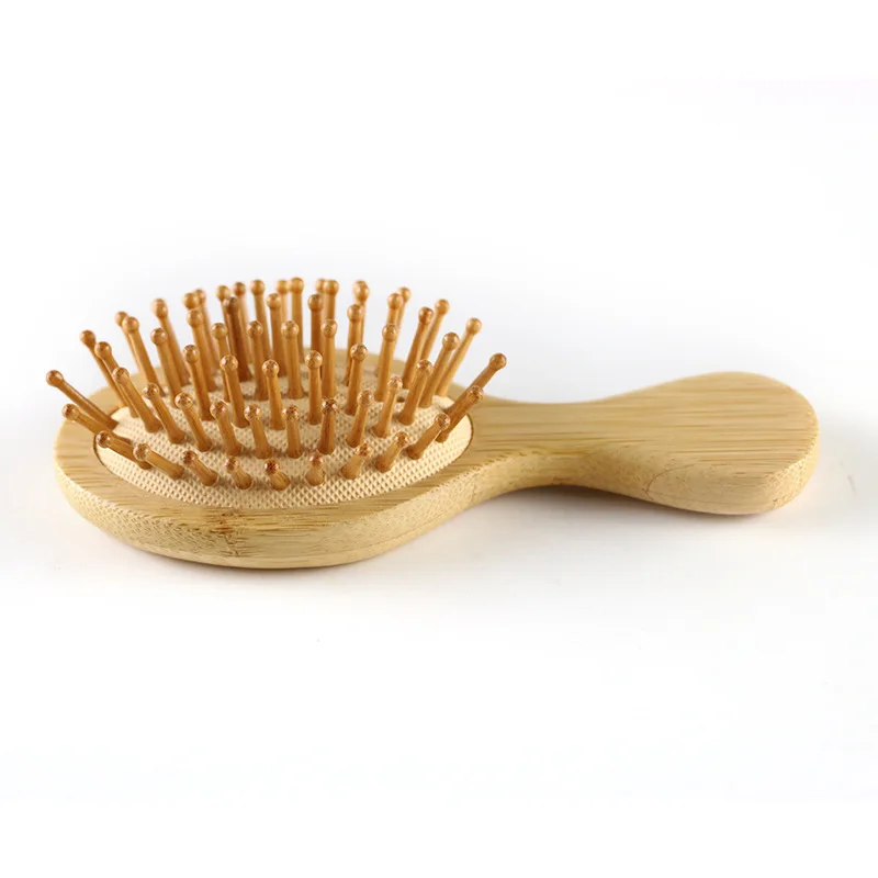 4 Pcs/Box Hair Comb Set Eco-friendly Bamboo Wooden Air Cushion Massage Comb For Adult Children Wide Tooth And Pointed Tail Cmb