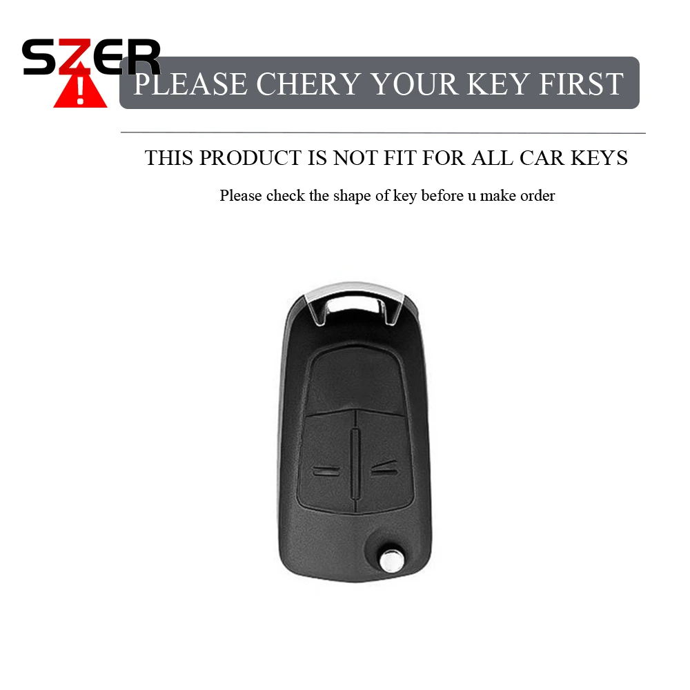 2 BTN Fashion TPU Car Flip Key Case Cover Shell Fob For Vauxhall Opel Astra J Corsa D Vectra C Zafira L778 Insignia Accessories