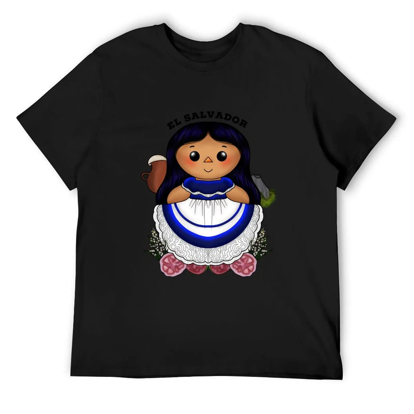 

El Salvador T-Shirt plain shirts graphic tee vintage plain black t shirts men