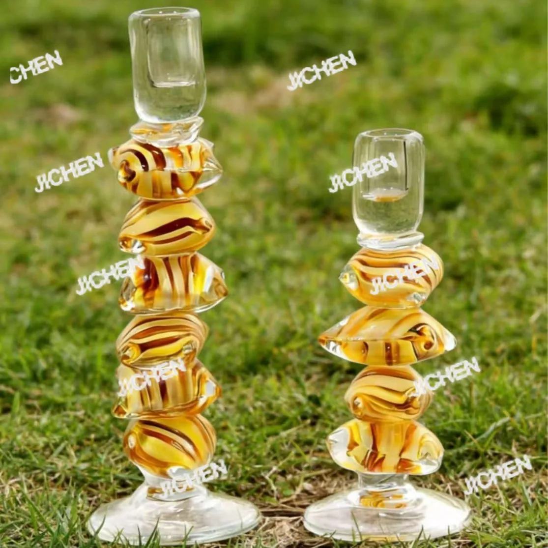 

Декоративный мягкий декор для дома и прихожей: средневековый, ручной работы, глазурованный, квадратный, каскадный, нерегулярной формы подсвечник