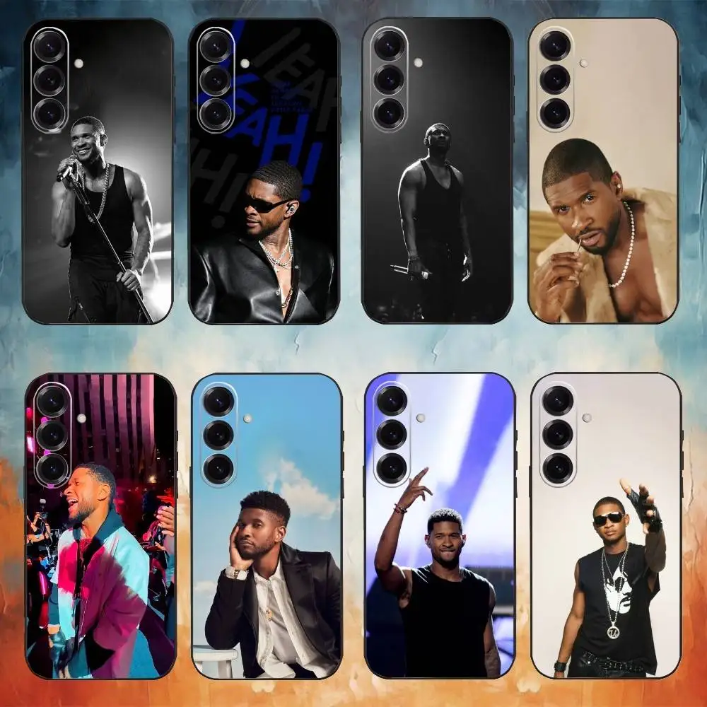 

Singer U-Usher Climax Phone Case For Samsung Galaxy A20,21s,22,31,32,52,53,72,73,80,91 Soft Black Shell