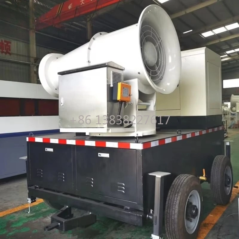 Easy to Operate Fog Cannon Machine with Intelligent Control and Remote Control for Construction Site Dust Removal