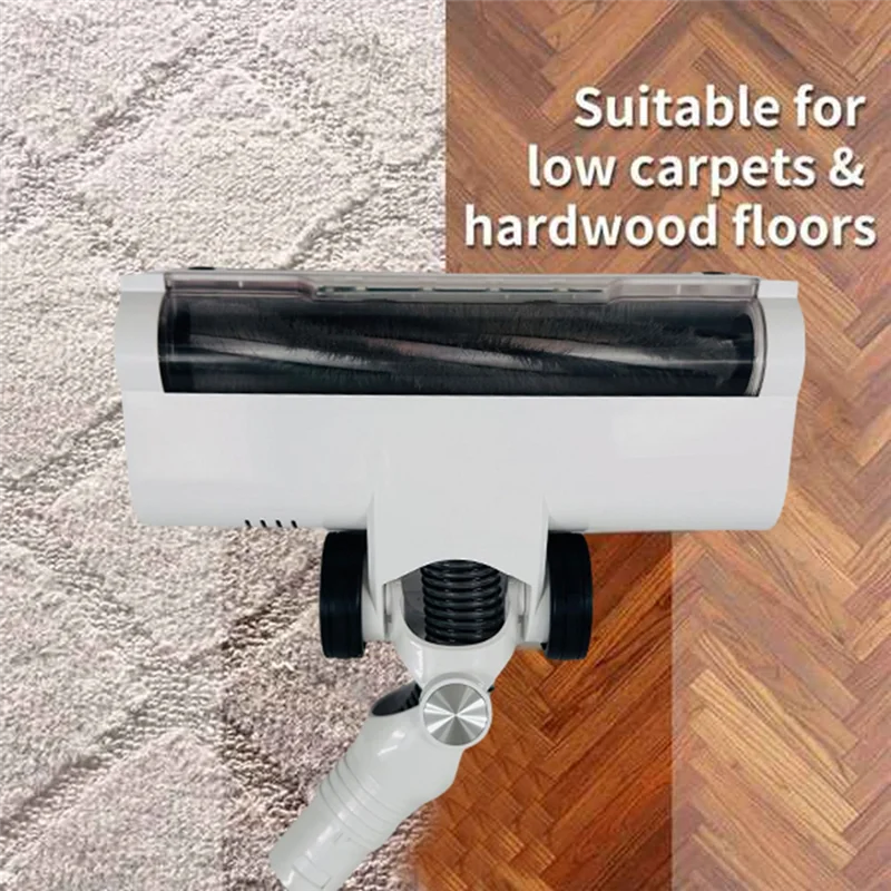 فرشاة أرضية كهربائية مكنسة كهربائية لقطع غيار المكنسة الكهربائية Lydsto V9 LED فرشاة سجاد مكنسة الغبار-CLIM