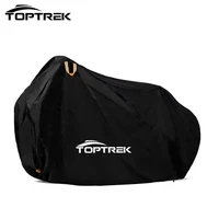 Toptrek-funda para bicicleta, almacenamiento al aire libre, impermeable, Anti-UV, 210D, Oxford, fundas de alta calidad para bicicletas, lluvia, nieve, protección contra el polvo