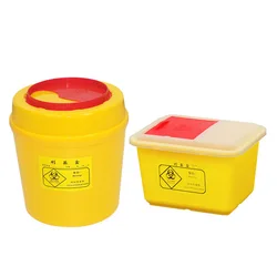 1L/5L Needles Disposal Collect Box Tattoo Waste Needles Cartridge Sharps Blades Accessories Disposal Trash Collection Bucket