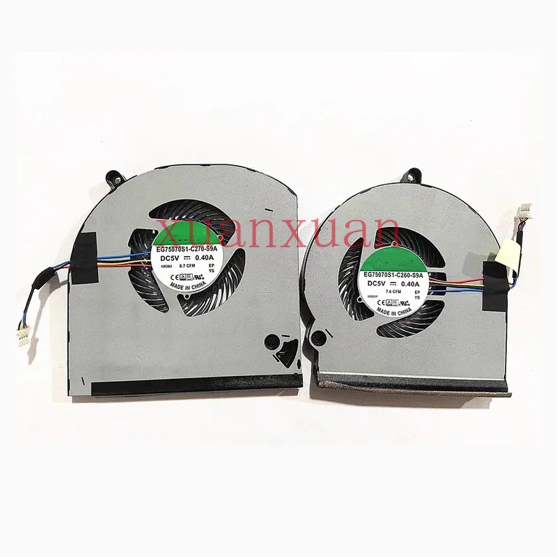 EG75070S1-C270-S9A EG75070S1-C260-S9A New CPU Cooling Fan GPU FAN for DELL Alienware 15 R3 15 R4 P69F