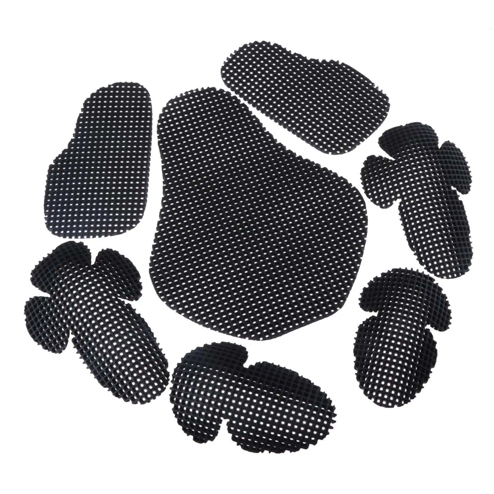 Motorbike Body Protector Armour Set EVA Foam Knee Elbow Shoulder Back Pads for Motorcycle Travel Biking and Sports Safety 2