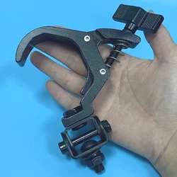 Stage Fold Clamp Sound Light Audio Hook Heavy Duty C Clamp Mount 40-60mm Tube Aluminum Truss Hanger Party Wedding Tent Machines