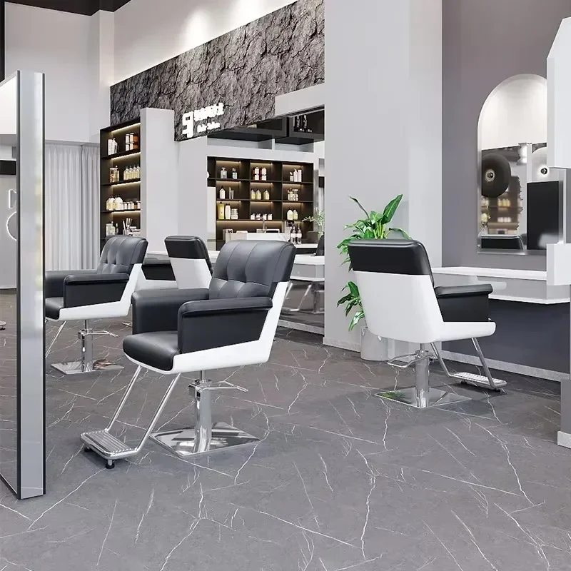 

Beauty Simple Barber Chair Professional Trendy Salon Barber Mocho Accessories Hairdressing Silla Para Lashista Salon Furniture