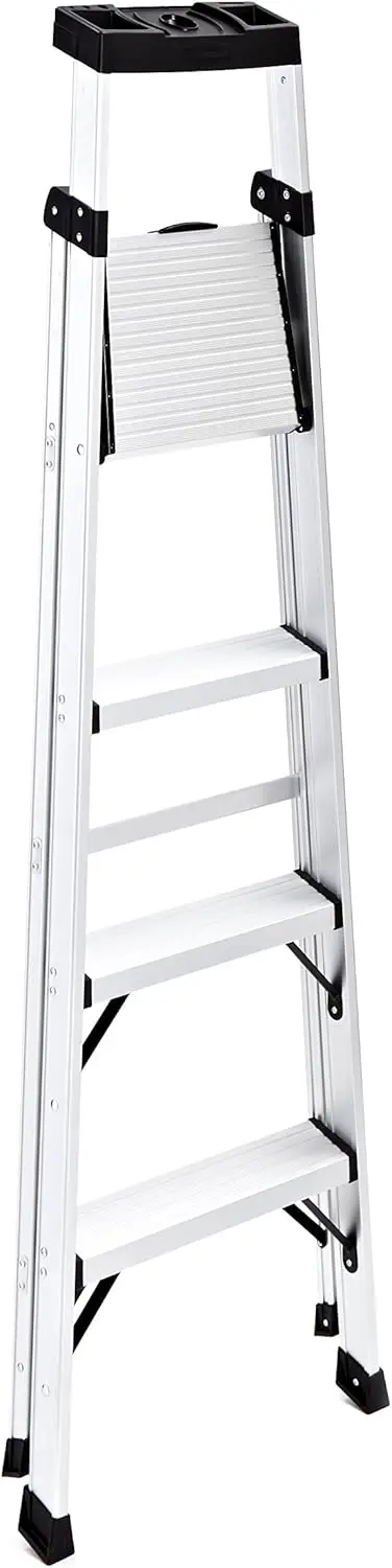 Aluminum Project Top Step Ladder, 250-pound Capacity