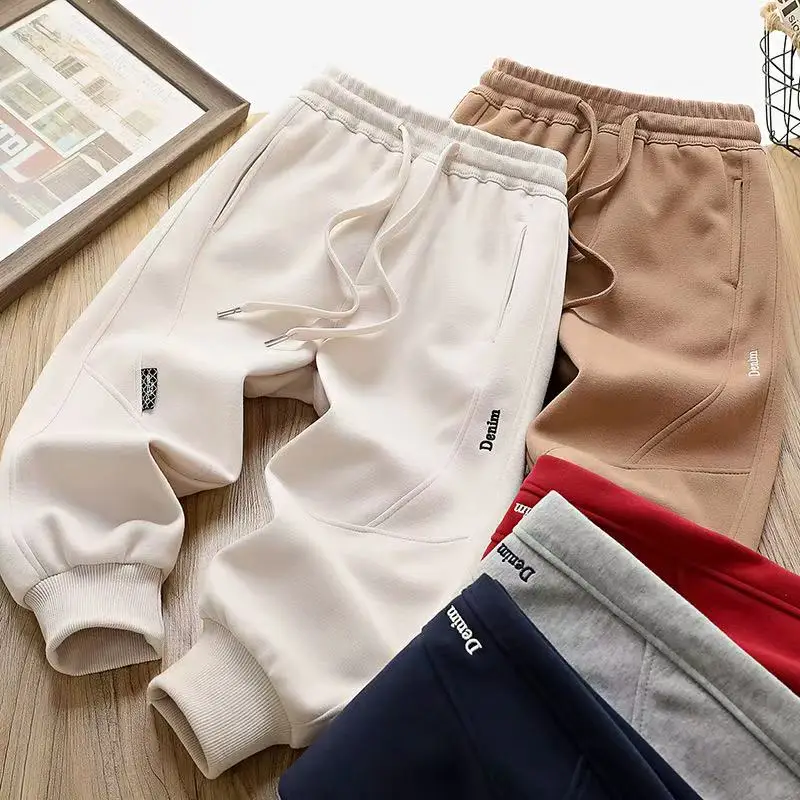 

Children's Clothing Boys' Sports Pants 2025 Spring and Autumn Children's and Teenagers' Sanitary Pants Boys' Pants Trend
