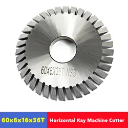 High Speed Steel Diamete 60mm Circular Saw Blade Key Cutting Machine Saw Blade 36 Teeth Key Machine