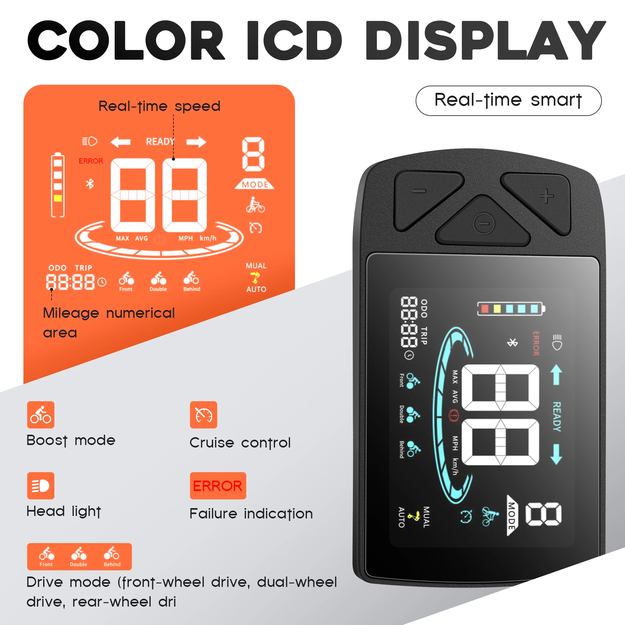 EMOKO EC27 500 واط موتور الكبار دراجة كهربائية 48V45AH بطارية مزدوجة قابلة للإزالة الفرامل الهيدروليكية E الدراجة 27.5 بوصة الإطارات دراجة كهربائية #6