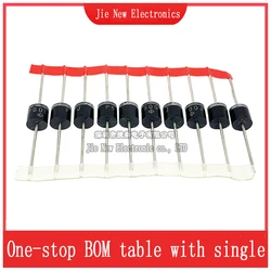 10PCS P600D P600G P600J P600K P600M P-600/R-6 P600M-E3/54 6A10 10A10 NEW Axial Rectifier Diode