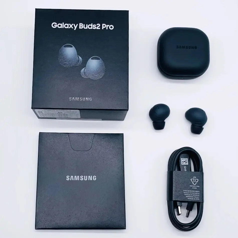 Original Samsung Galaxy Buds 2 Pro TWS Earphone Bluetooth Active Noise Cancelling Wireless Earphone HiFi Sound For Galaxy S24