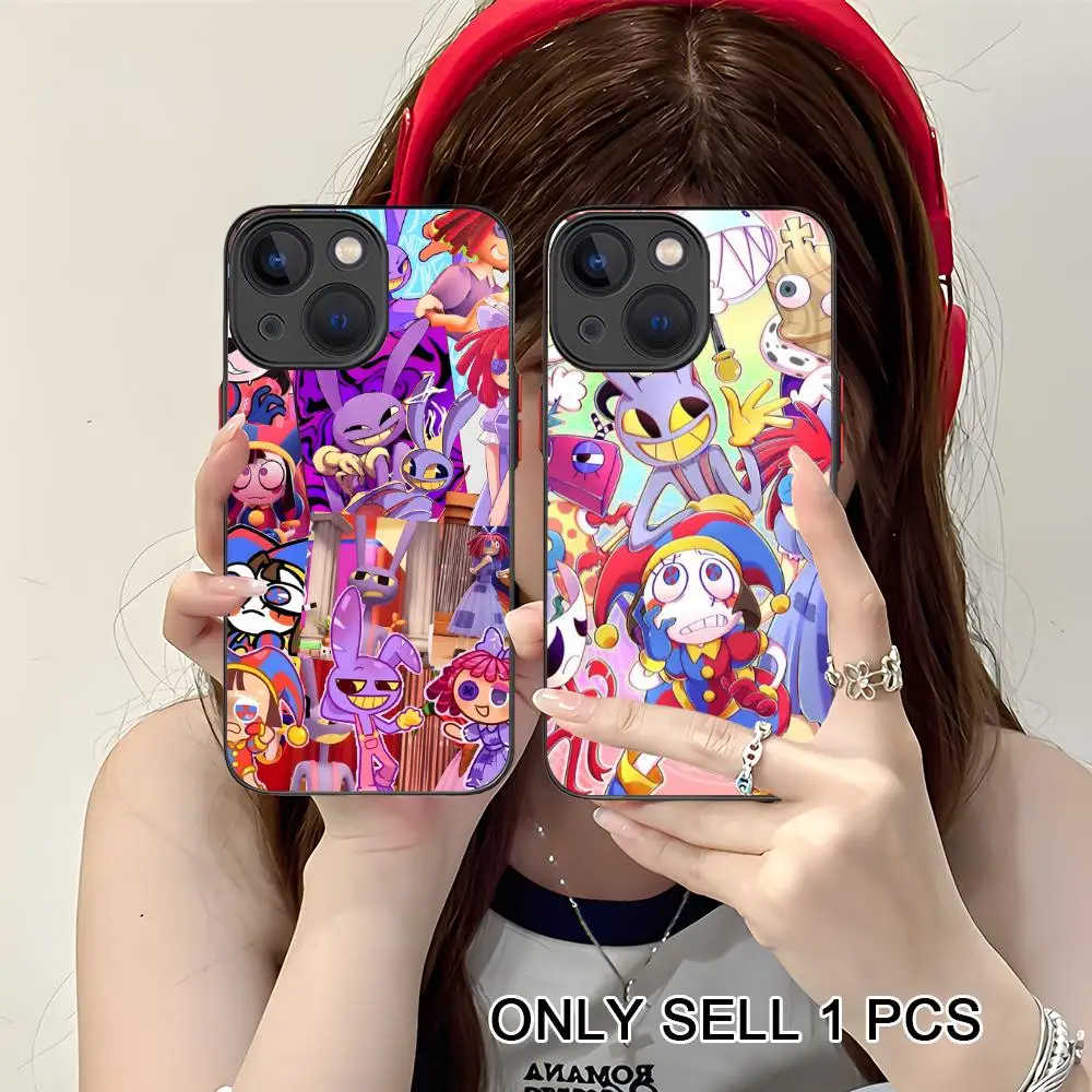 

Amazing Circus Phone Case for iPhone 17 16 15 14 13 12 11 X XR XS Air Pro Max Plus Mini Skin Feel Cover