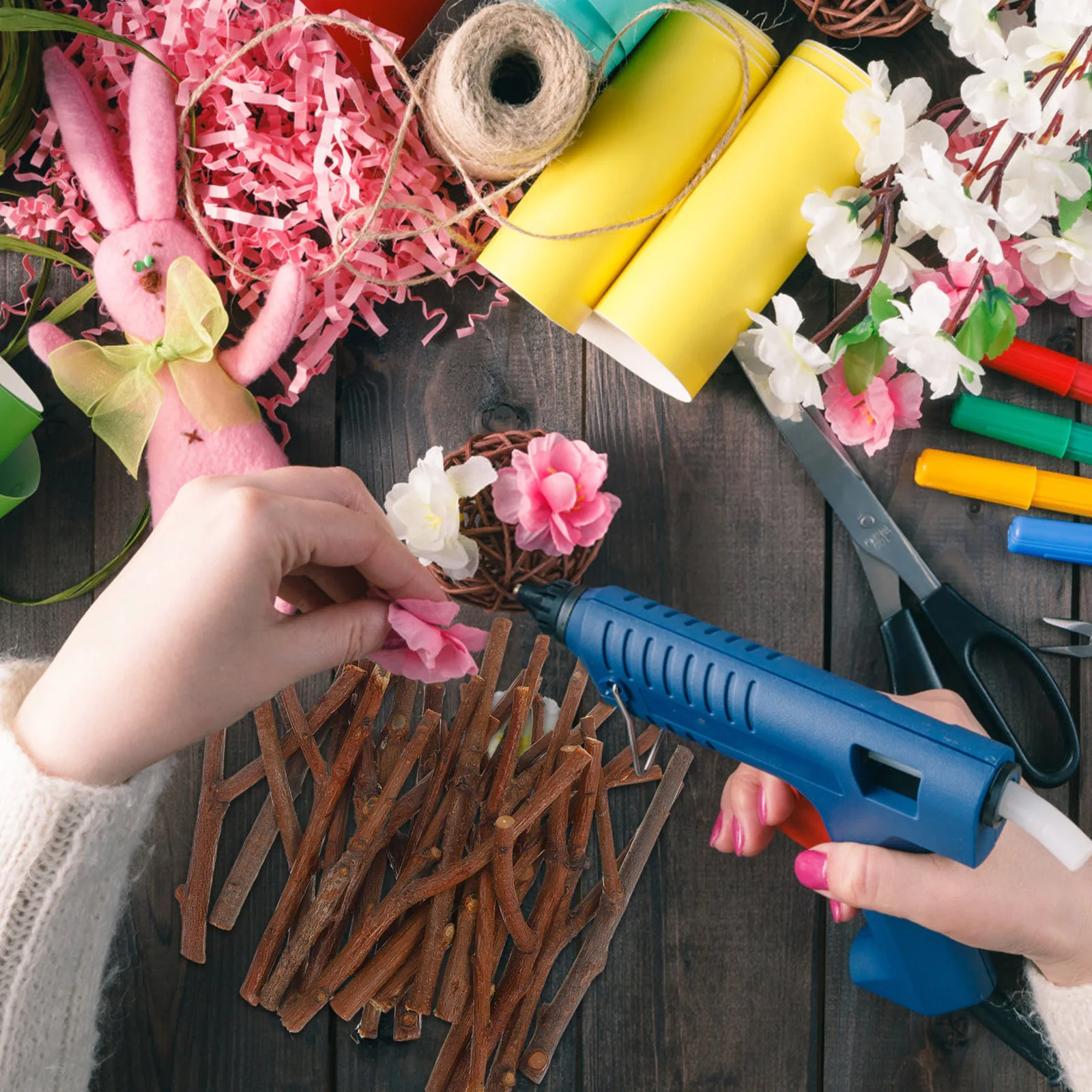 

20pcs Y Shaped Wood Craft Sticks Natural Birch Twigs Diy Wooden Sticks For Rustic Home Decor School Projects Centerpieces Wall