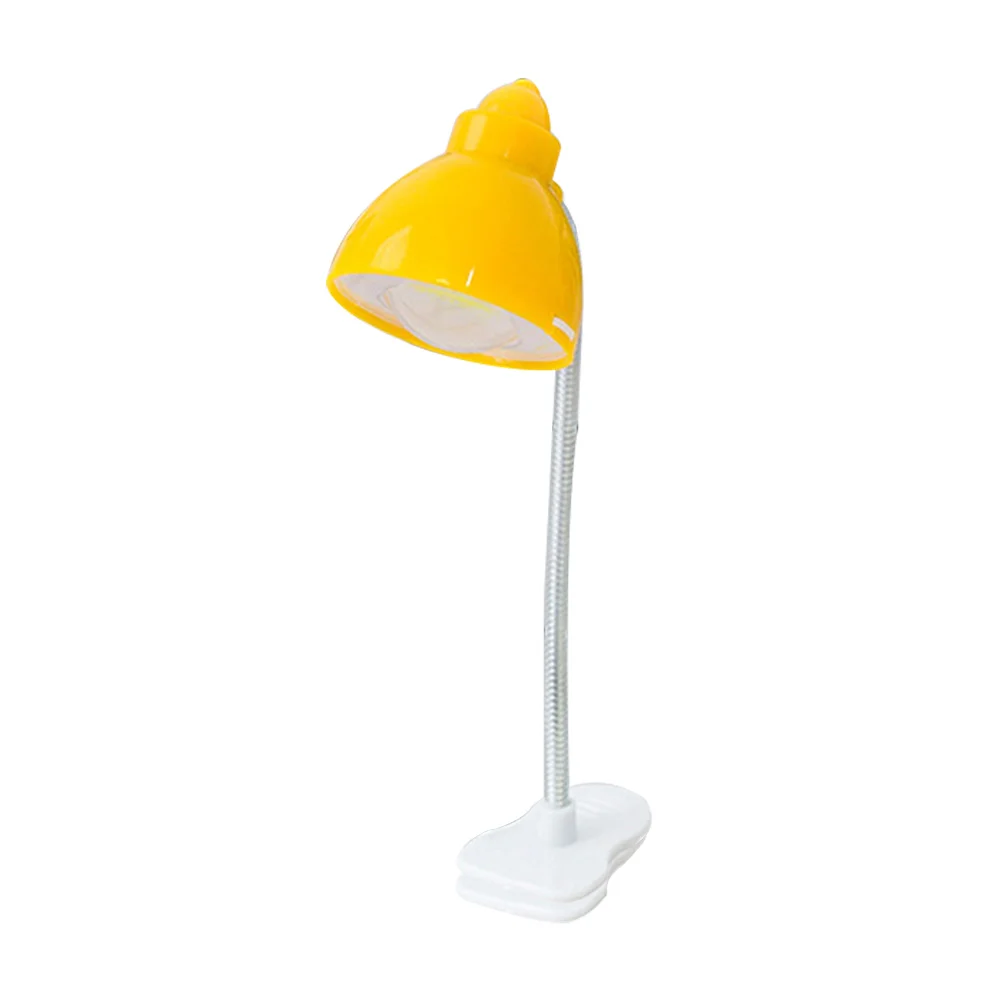 

2pcs Led Clip Desk Reading Light Eye-Caring Mini Table Lamp Flexible Neck Portable Foldable For Study Work Home School Office