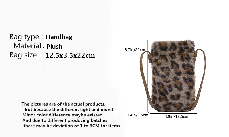 Mode Neue Einfarbig Schulter Unterarm Tasche Frauen Plüsch Weiche Herbst Winter Mode Flauschigen Totes Handtasche Dame Reise Geldbörse – Detail 2