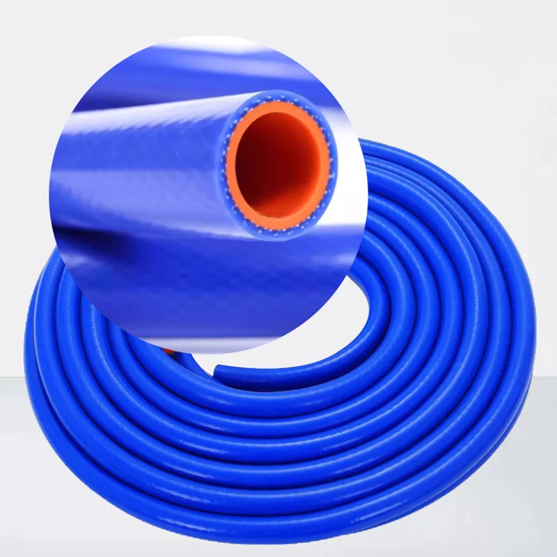 

Однослойная/двухслойная автомобильная нагревательная трубка, устойчивая к низким и высоким температурам, устойчивая к давлению, вакуумная силиконовая трубка с оплеткой