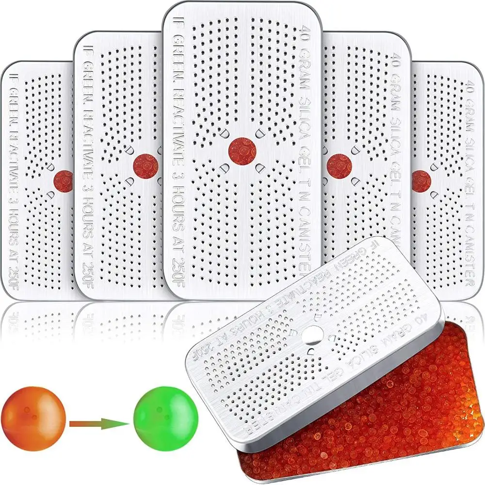 

Cabinet Moisture Absorbing Indicating Reusable Absorbent Absorber Dry-Packs Desiccant Canister Dehumidifier