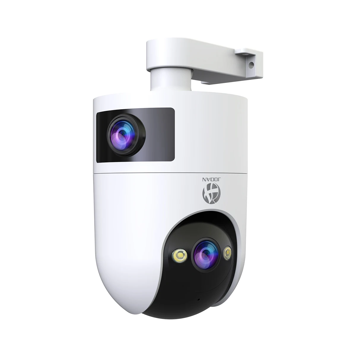 Jooan 4k hd wifi ptz câmera ao ar livre lente dupla 5g wifi rastreamento automático câmera ip