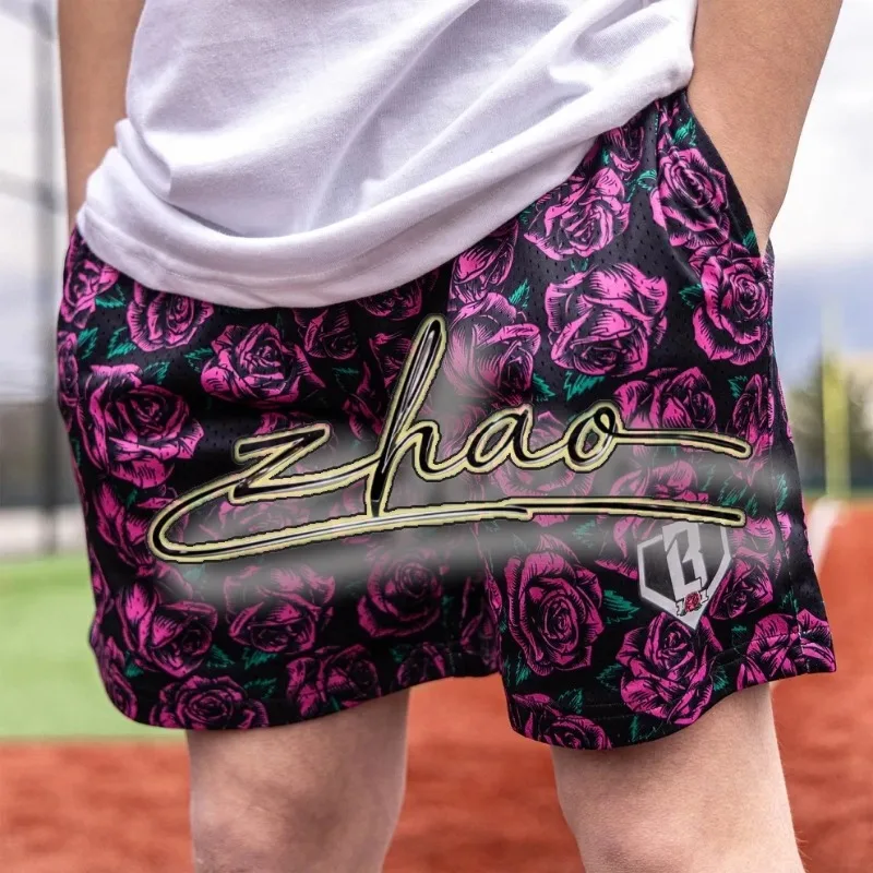 

2025 Motorcycle Racing Shorts 101 Beach Shorts Breathable Speed Drying Badminton Lifestyle 101 Rose Youth Shorts