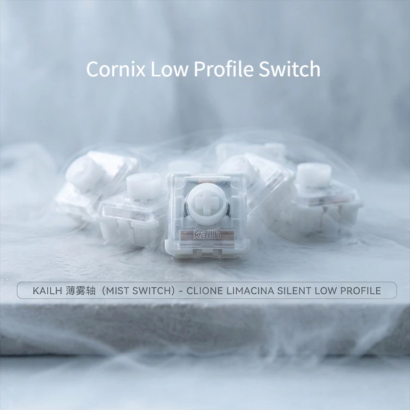 

Низкопрофильные переключатели Cornix 5/20/50/80 шт., бесшумные переключатели Kailh Choc V2 для клавиатуры Cornix, специальные аксессуары для игровых клавиатур