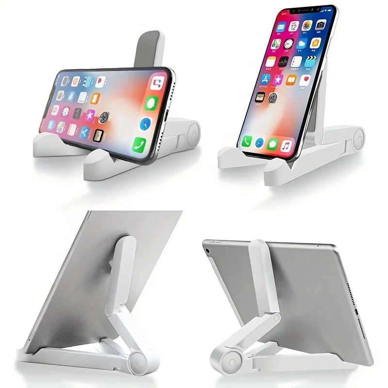 

Universal Portable Folding Desk Mount Holder Bracket Mobile Phone Tablet Stand for Apple Huawei Samsung