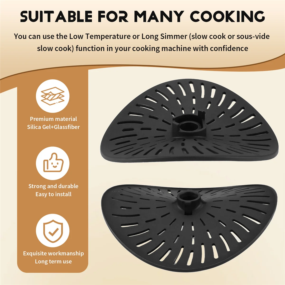 อุปกรณ์เสริมเครื่องทําอาหารฝาครอบใบมีดทดแทนสําหรับ Monsieur Cuisine Connect Cooking & Sous Vide Food