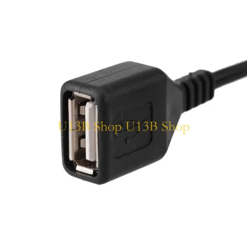 U13B 2/3/4/6/8 Steckplatz AA Battery Hülle Hülle mit USB zum Erstellen von LED -Lichtkit mit Schaltern für LED -Licht