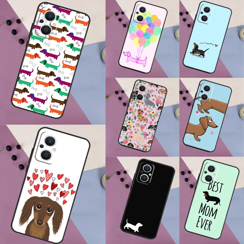 Dachshund Teckel Dackel Dog Cover For OPPO Reno 8 Lite 4 5 6 7 10 Pro 8T 2Z 5Z 4Z OPPO Find X6 Pro X5 X2 X3 Lite Case